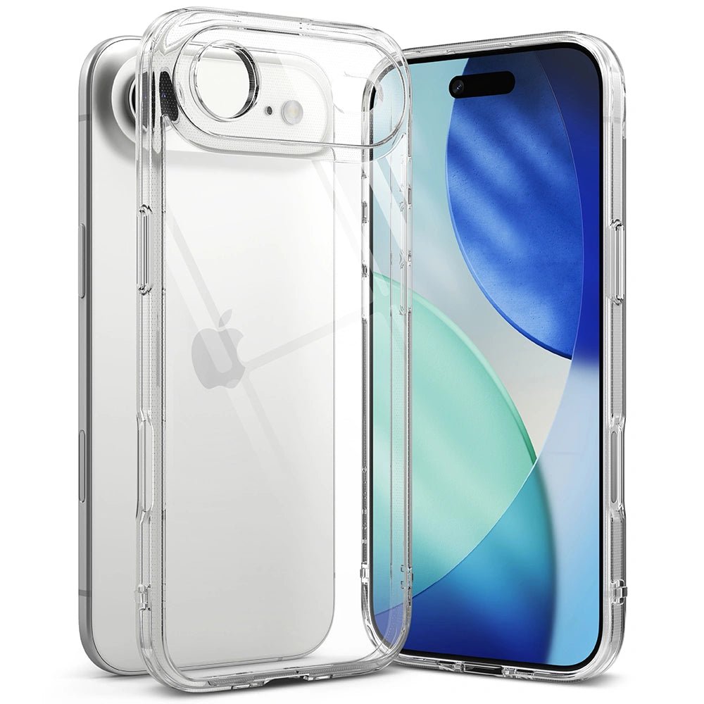 Ringke iPhone Air Fusion Σκληρή Θήκη με Πλαίσιο Σιλικόνης - Διάφανη