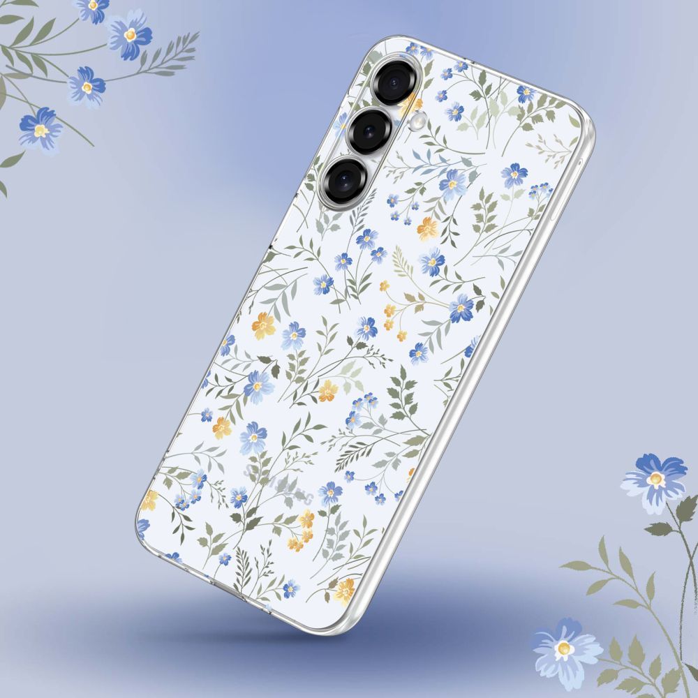 Tech - Protect Samsung Galaxy S25 Flexair Θήκη Σιλικόνης - Spring Flowers