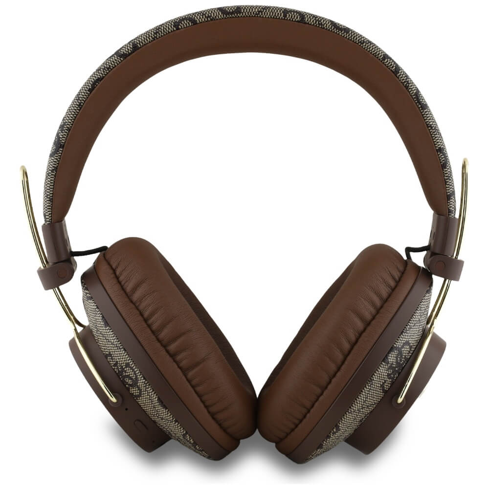 Guess Over - Ear Metal 4G Logo - Ασύρματα Bluetooth Ακουστικά - Brown