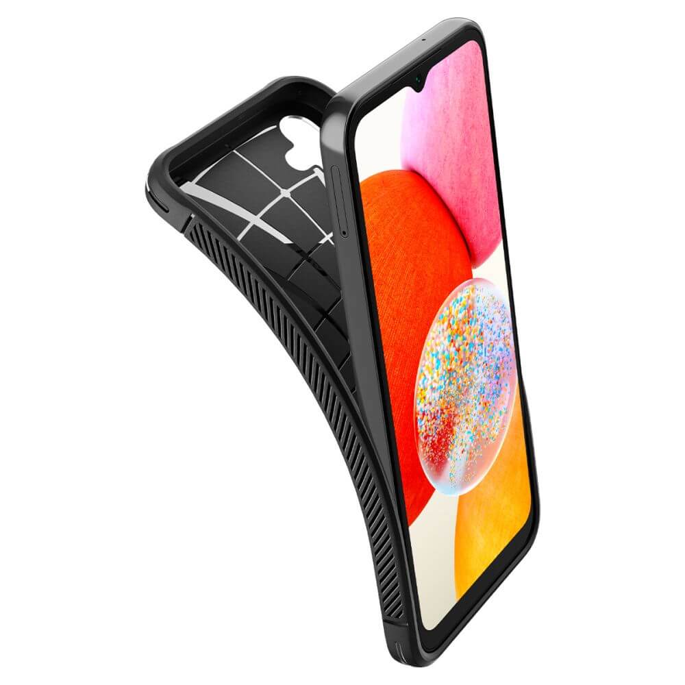 Spigen Samsung Galaxy A14 5G Θήκη TPU Rugged Armor - Matte Black