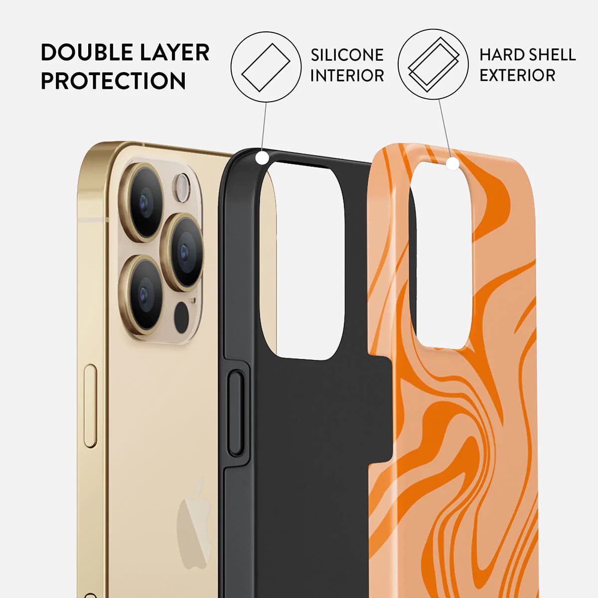 Burga iPhone 14 Pro Max Fashion Tough Σκληρή Θήκη - High Vibrations