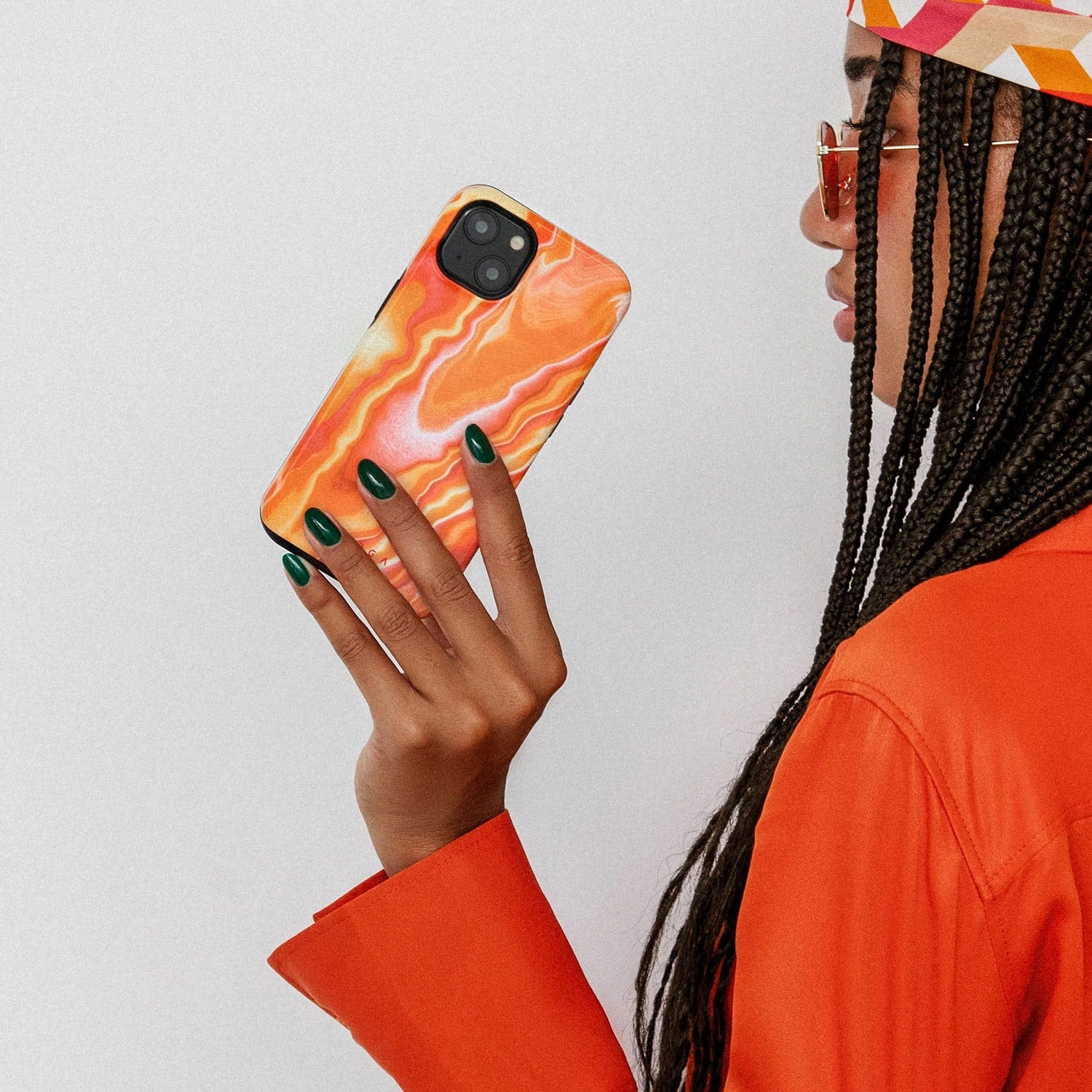 Burga iPhone 14 Plus Fashion Tough Σκληρή Θήκη - Retro Glowe