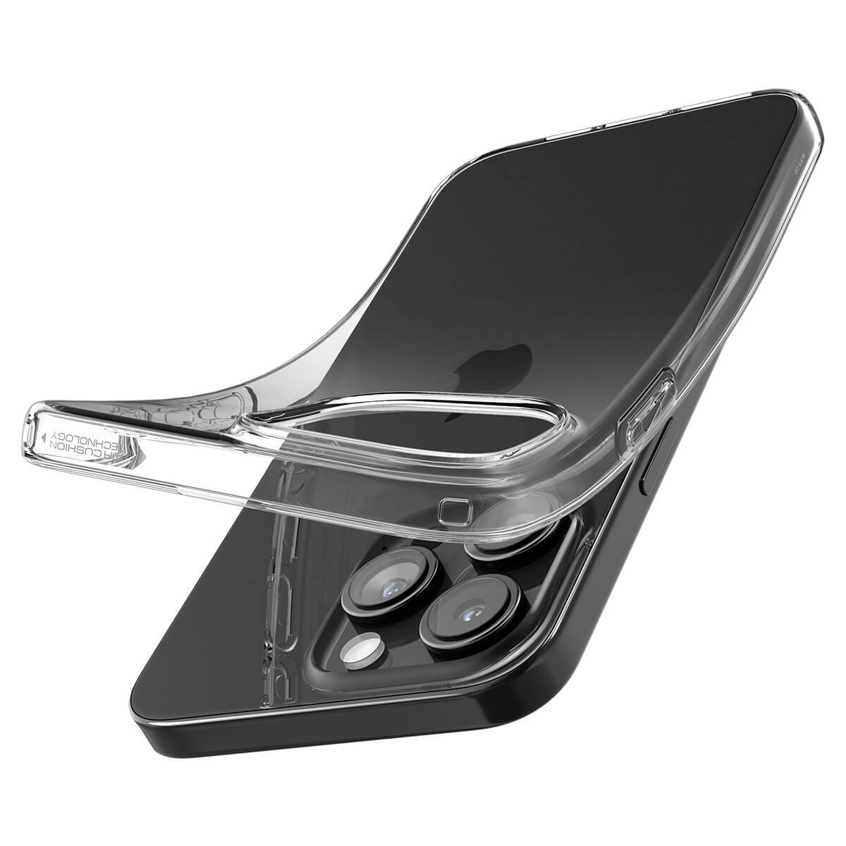 Spigen iPhone 15 Pro Max Crystal Flex Θήκη Σιλικόνης - Crystal Clear