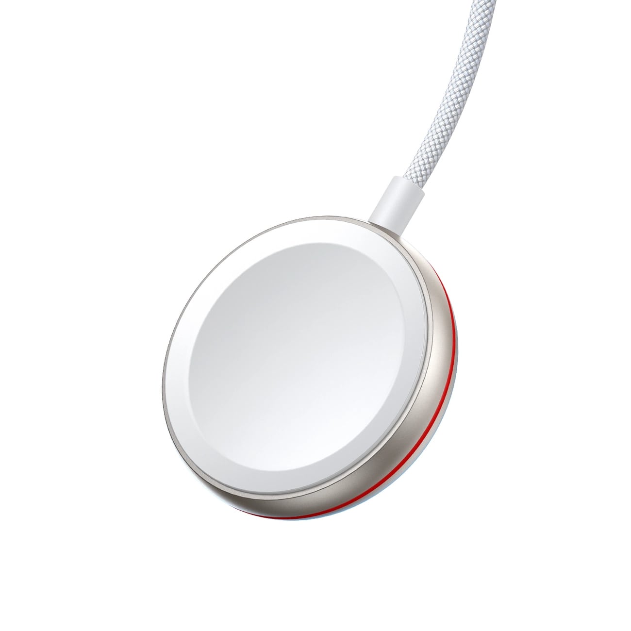 Joyroom 2 σε 1 Μαγνητική Βάση Φόρτισης για Apple Watch με Καλώδιο Type - C to Lightning για iPhone - 1.5m - White - S - IW012