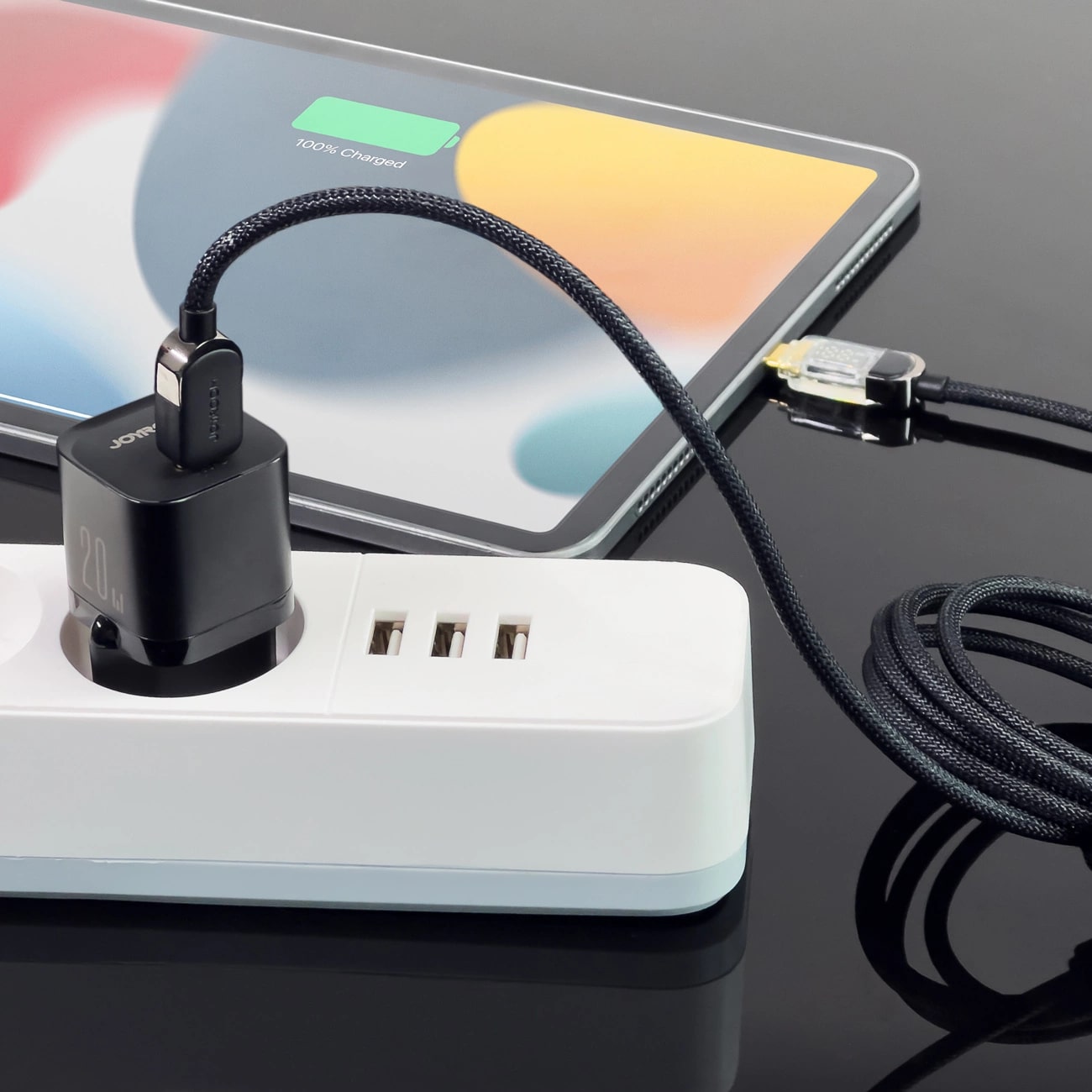 Joyroom Mini PD 20W Οικιακός Φορτιστής Γρήγορης Φόρτισης με Θύρα Type - C - Black - JR - TCF02