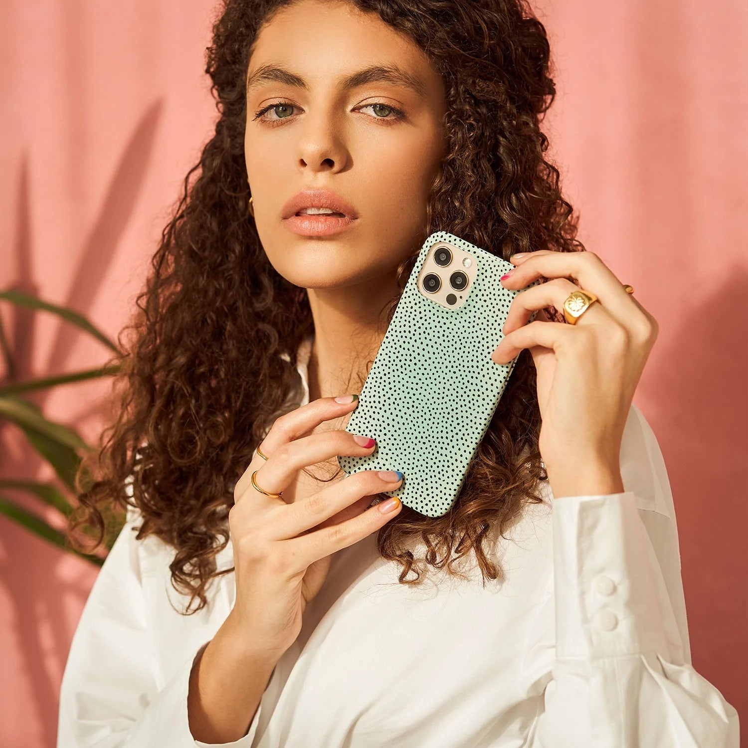 Burga iPhone 14 Pro Fashion Tough Σκληρή Θήκη - Mint Gelato