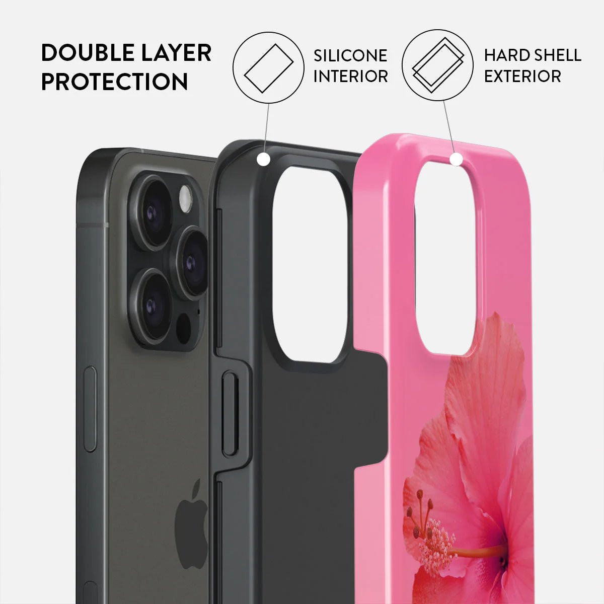 Burga iPhone 15 Pro Fashion Tough MagSafe Σκληρή Θήκη με MagSafe - Island Girl
