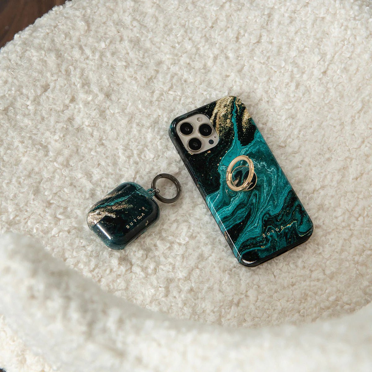 Burga AirPods 3 Σκληρή Θήκη - Emerald Pool