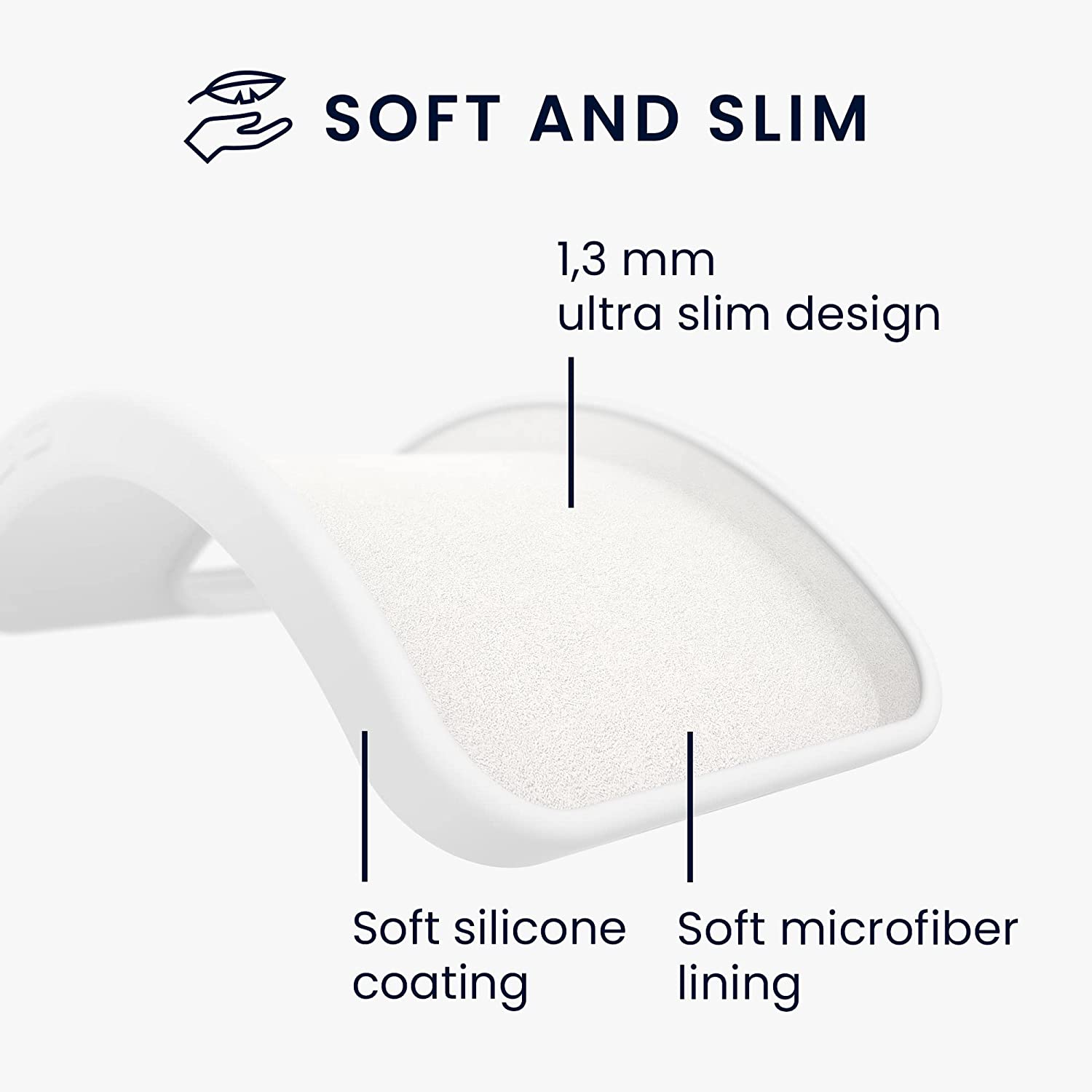 KW Samsung Galaxy A33 5G Θήκη Σιλικόνης Rubberized TPU - White Matte - 58050.48