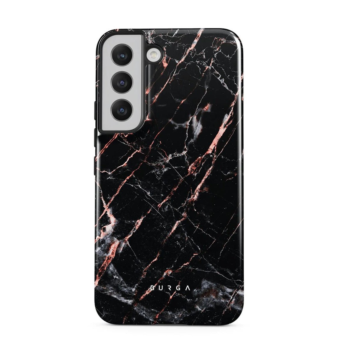 Burga Samsung Galaxy S22 Plus Fashion Tough Σκληρή Θήκη - Rose Gold Marble