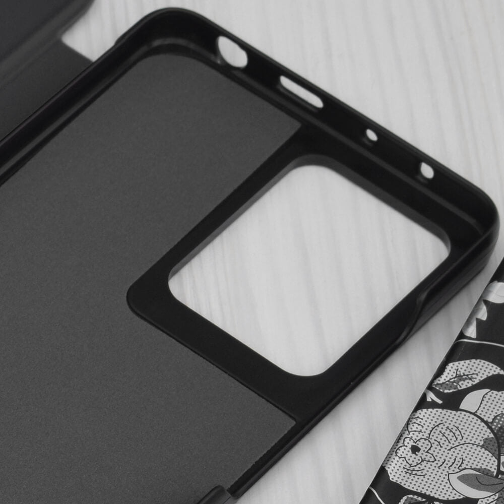 Techsuit Xiaomi Redmi Note 12 Pro / Poco X5 Pro 5G eFold Series Θήκη Βιβλίο - Black