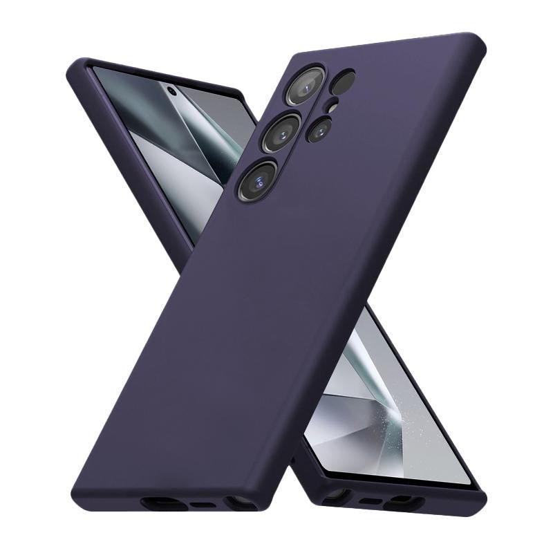 Crong Samsung Galaxy S24 Ultra Cover Θήκη Σιλικόνης - Purple