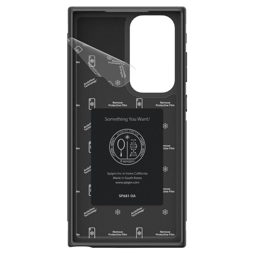 Spigen Samsung Galaxy S23 Ultra - Cryo Armor Θήκη Υψηλής Προστασίας - Matte Black