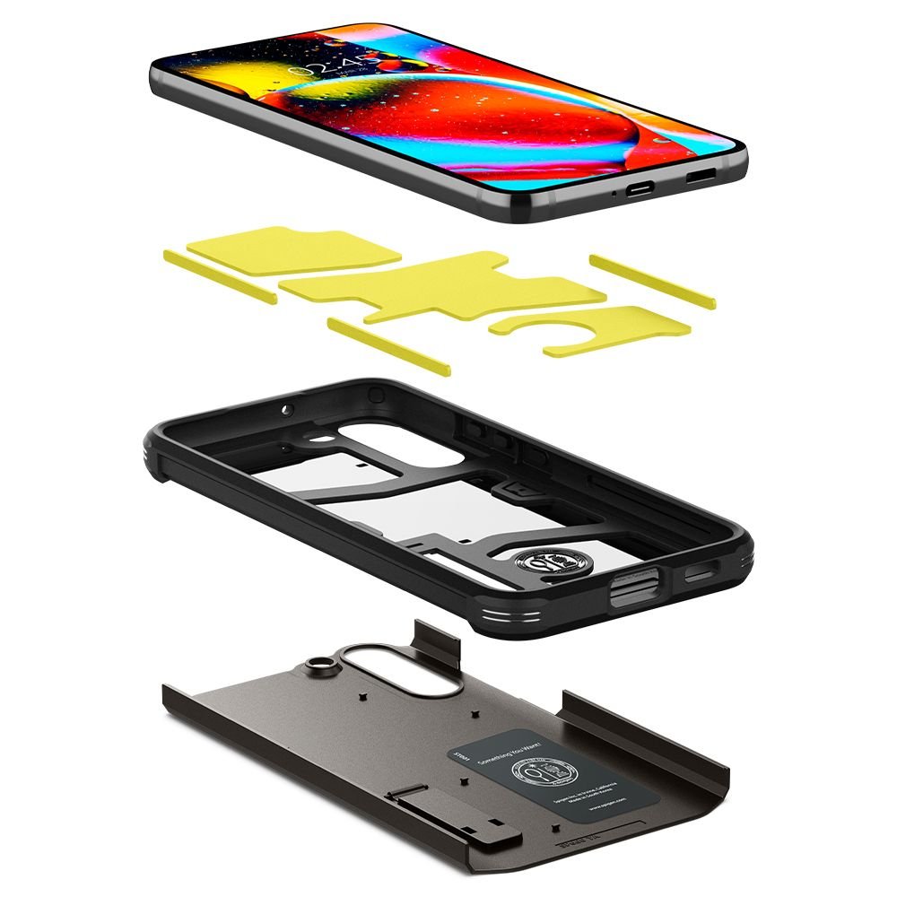 Spigen Samsung Galaxy S22 Tough Armor Σκληρή Θήκη - Gunmetal