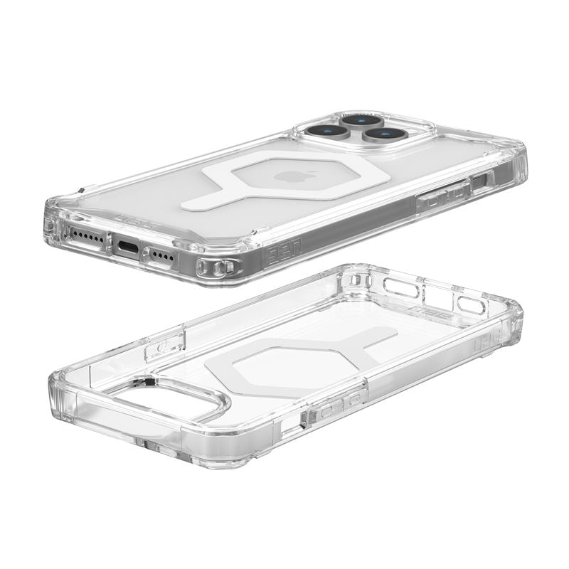 UAG iPhone 15 Pro Max Plyo Series Θήκη Υψηλής Προστασίας με MagSafe - Ice / White - Διάφανη