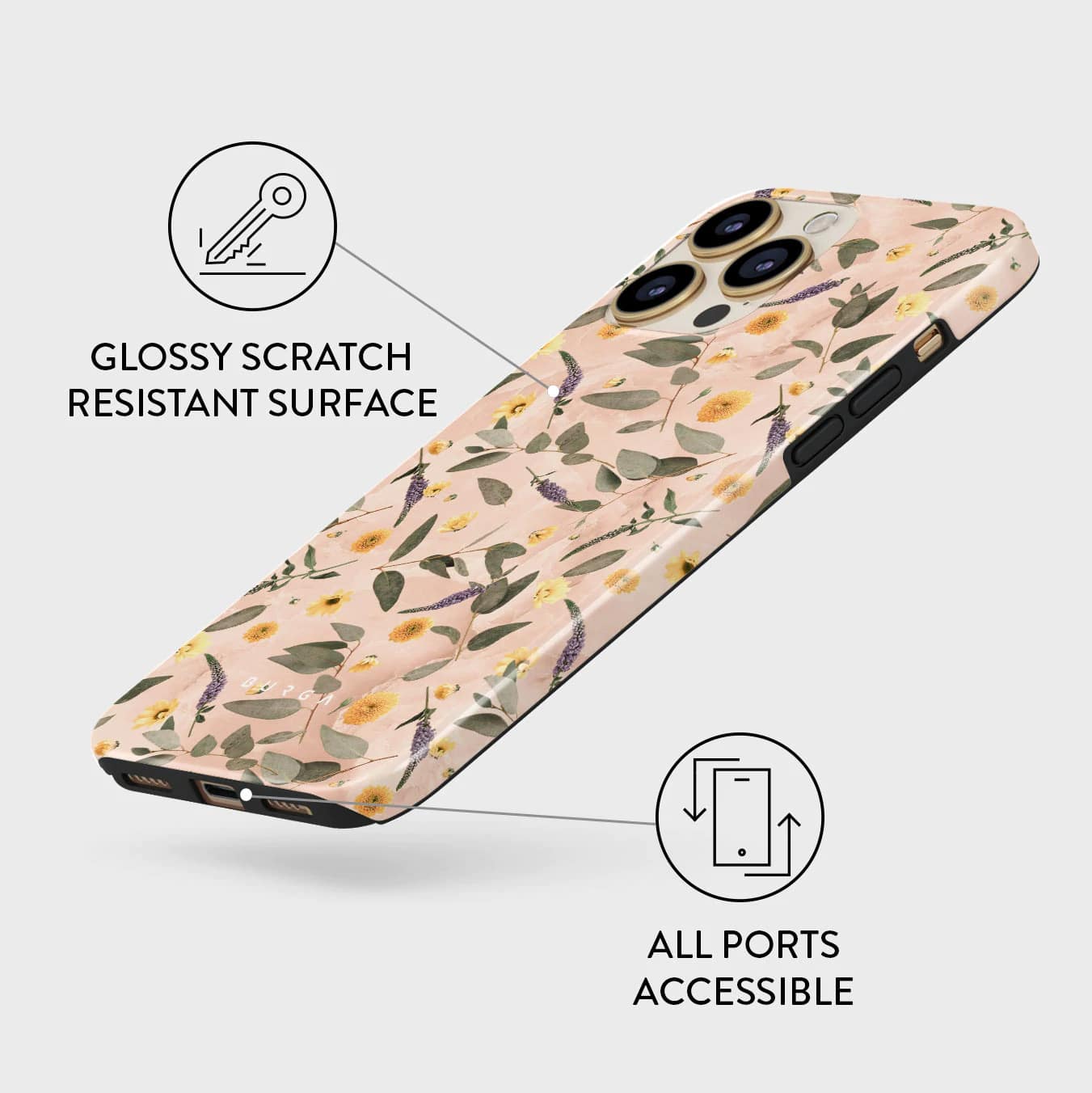 Burga iPhone 13 Pro Fashion Tough Σκληρή Θήκη - Sunday Brunch