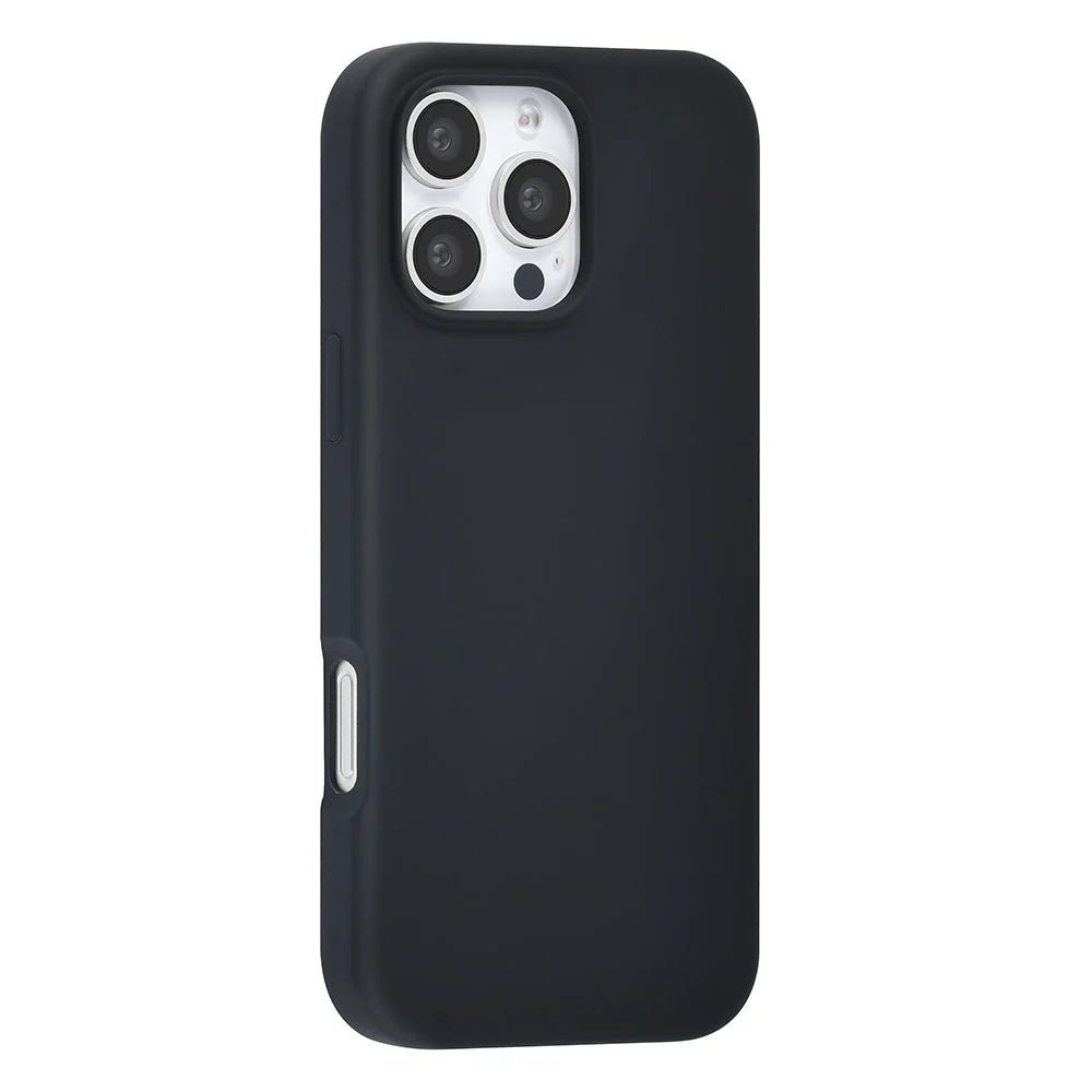 Tuniq iPhone 16 Pro Max Premium Liquid Silicone Θήκη Σιλικόνης - Μαύρη