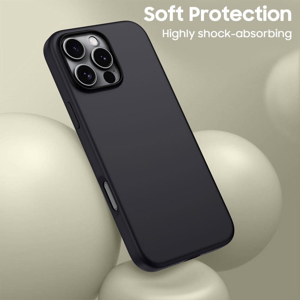 Tech - Protect iPhone 16 Pro Silicone MagSafe Θήκη Σιλικόνης TPU - Matte Black