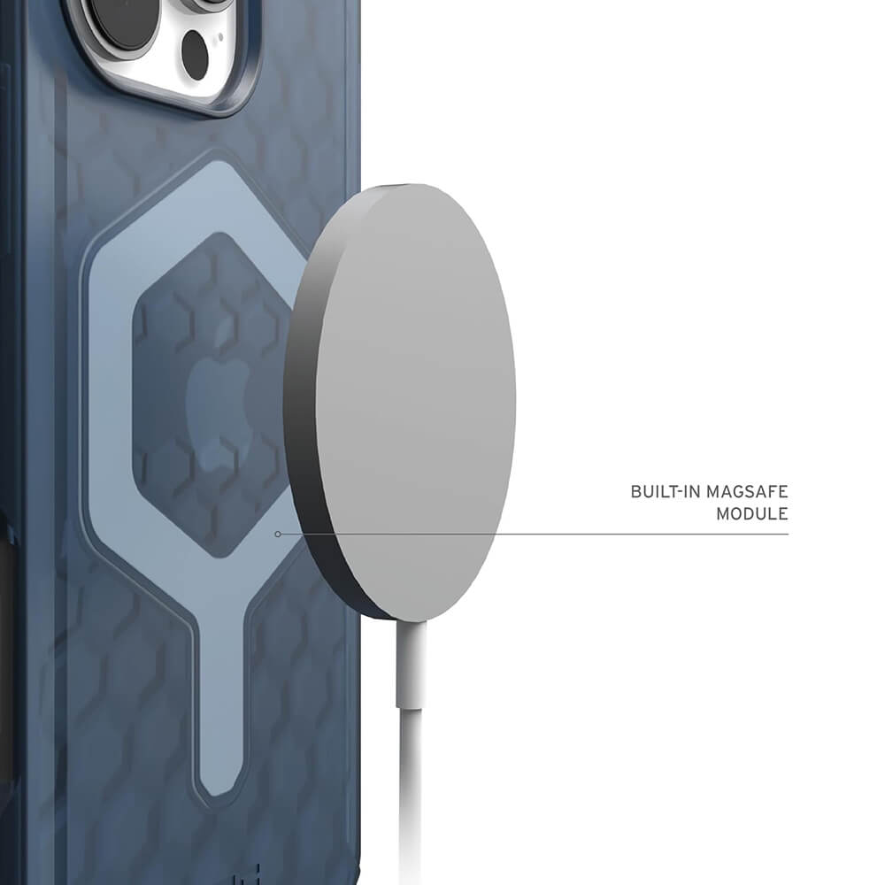 UAG iPhone 16 Pro Max Essential Armor MagSafe Θήκη Σιλικόνης TPU με MagSafe - Cloud Blue
