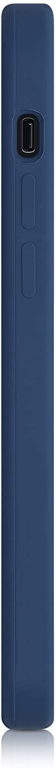 KW iPhone 12 / iPhone 12 Pro Θήκη Σιλικόνης Rubber TPU - Navy Blue - 52641.116