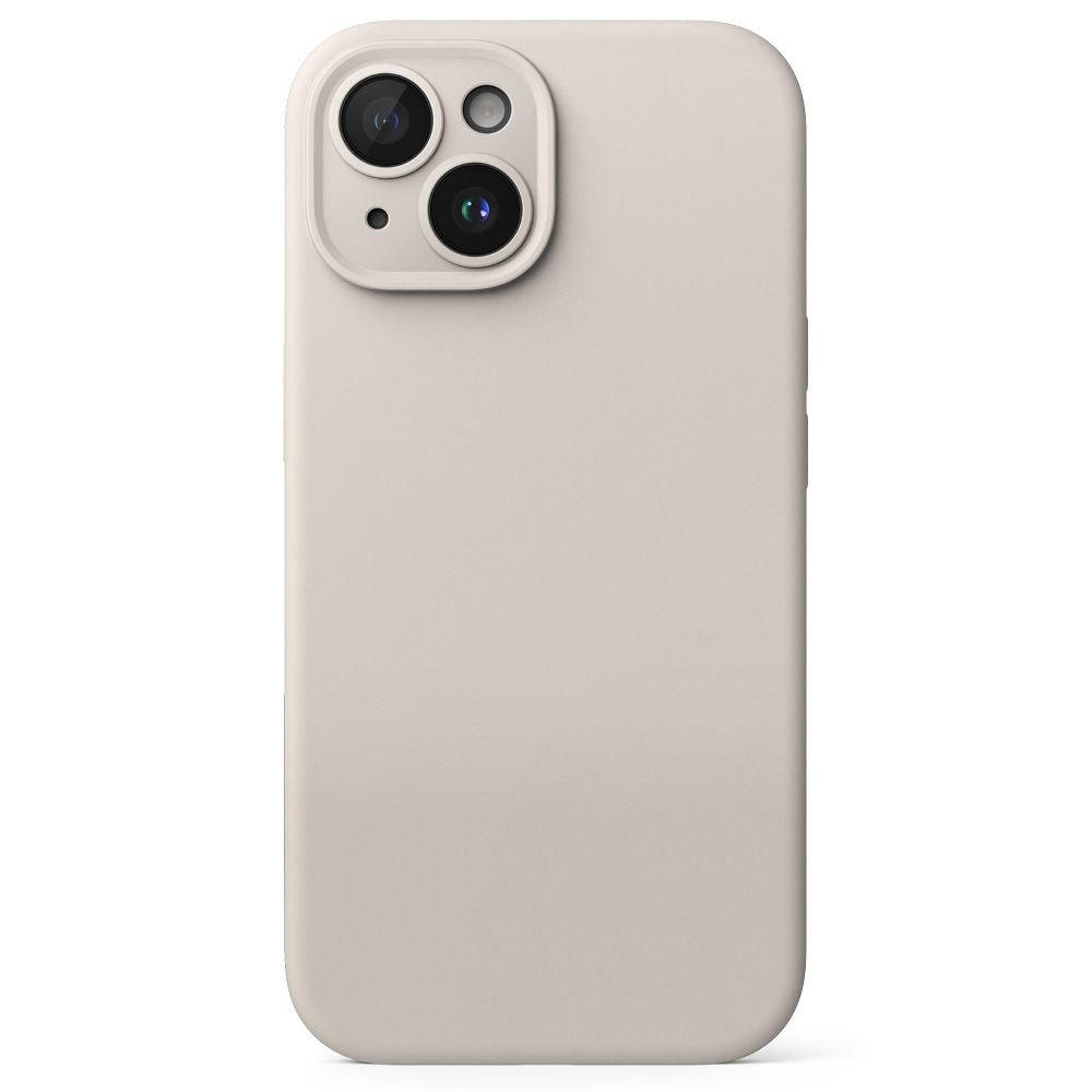 Ringke iPhone 15 Silicone Magnetic MagSafe Case Θήκη Σιλικόνης με MagSafe - Stone