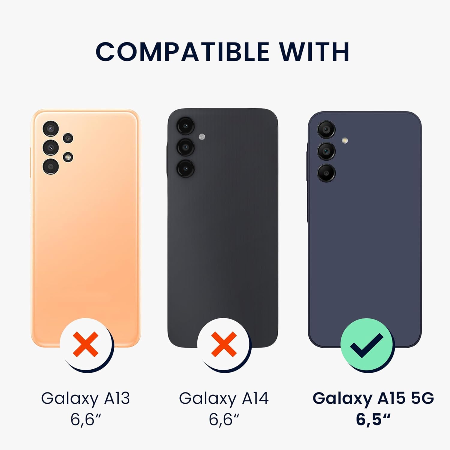 KW Samsung Galaxy A15 4G / A15 5G Λεπτή Θήκη Σιλικόνης TPU - Design Wild Flowers Tendril - Multicoloured / Διάφανη