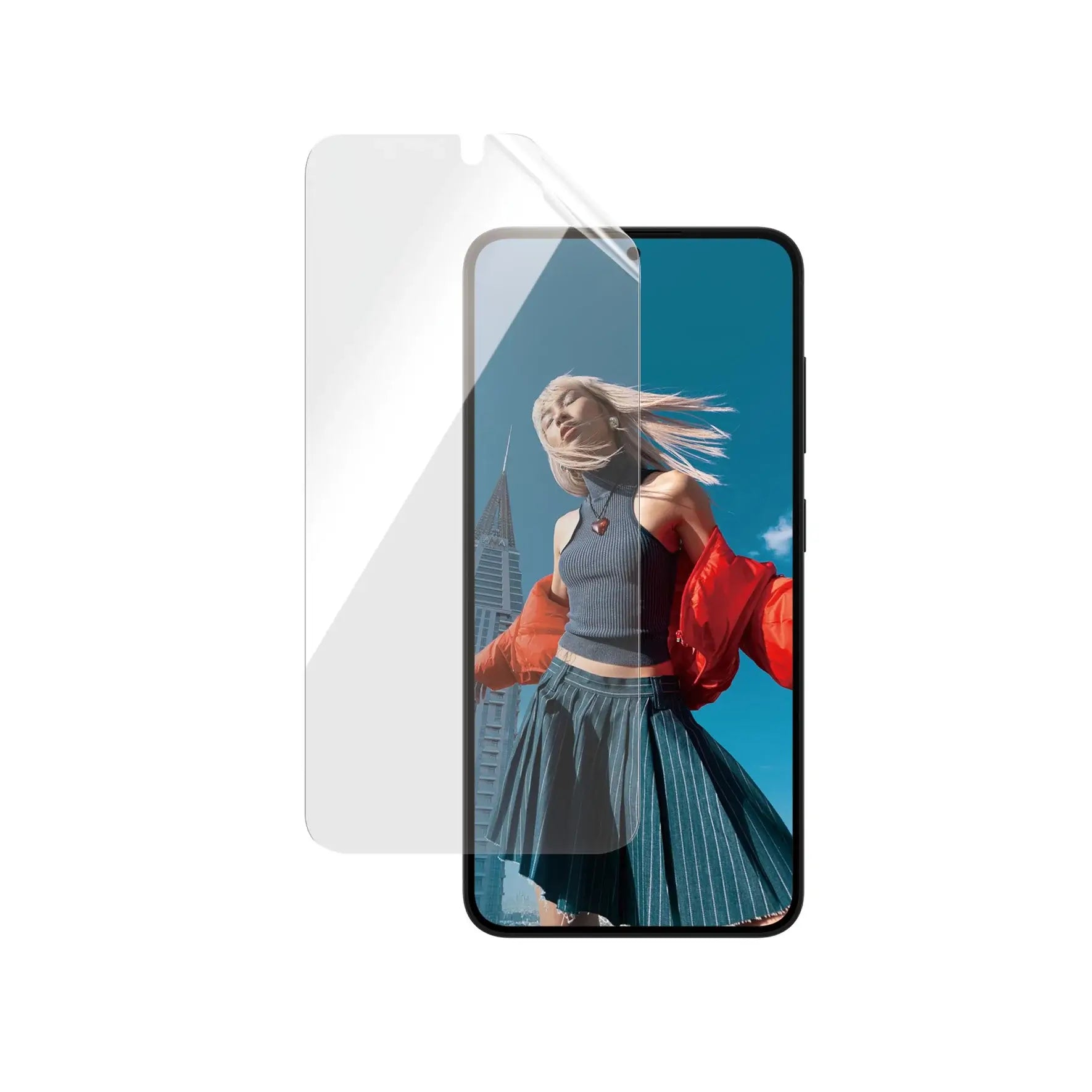 PanzerGlass Samsung Galaxy S24 / S25 Eco Matrix Ultra - Wide Fit Προστατευτική Mεμβράνη Οθόνης - Διάφανη / Black