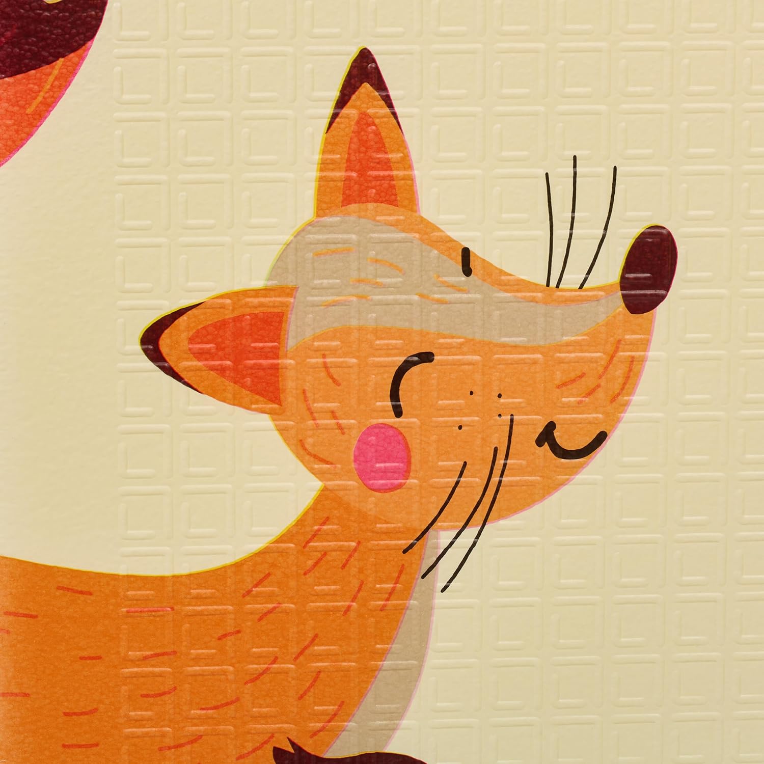 Relaxdays Αναδιπλούμενο Χαλάκι Δραστηριοτήτων Διπλής Όψης για Μωρά - Multicolor - 4052025502683