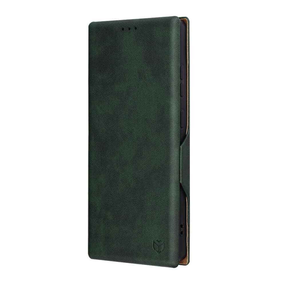 Techsuit Samsung Galaxy S25 Ultra - Safe Wallet Plus - Θήκη Βιβλίο - Green