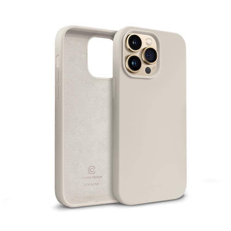 Crong iPhone 14 Pro Max Color Cover Θήκη Σιλικόνης - Stone