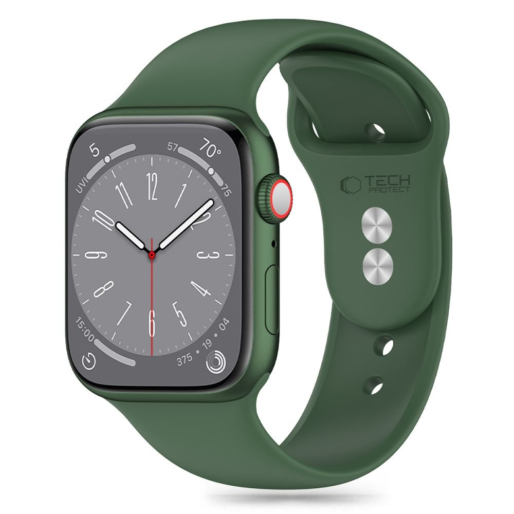 Tech - Protect Λουράκι Apple Watch 4/5/6/7/8/9/10/11 - SE (1/2/3) - ULTRA (1/2/3) - 44/45/46/49mm Silicone Σιλικόνης - Olive