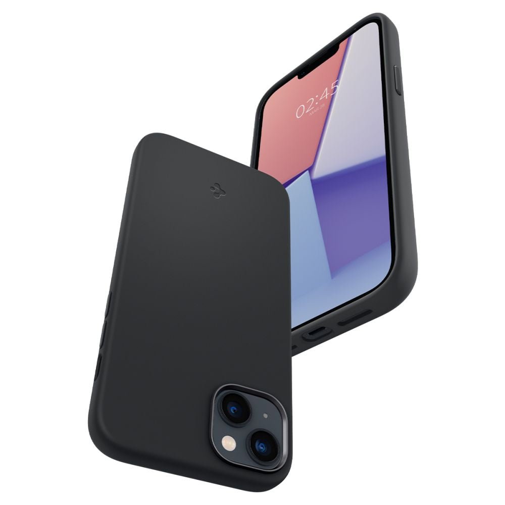 Spigen iPhone 14 Plus / iPhone 15 Plus Silicone Fit Mag Θήκη Σιλικόνης με MagSafe - Black - ACS04920