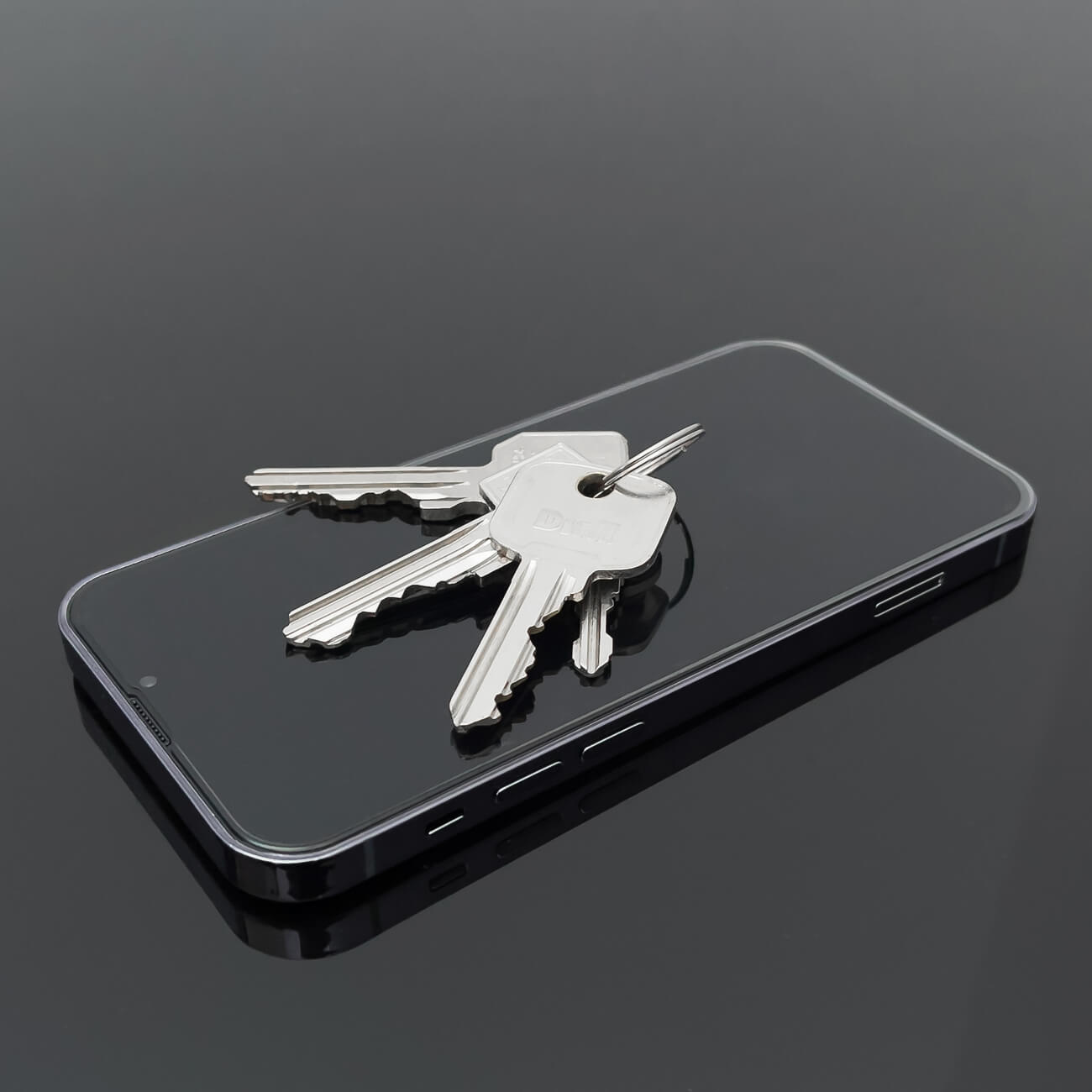 Wozinsky iPhone 14 Pro Max 9H Anti - Spy Full Screen Full Glue Tempered Glass Αντιχαρακτικό Γυαλί Οθόνης - Black