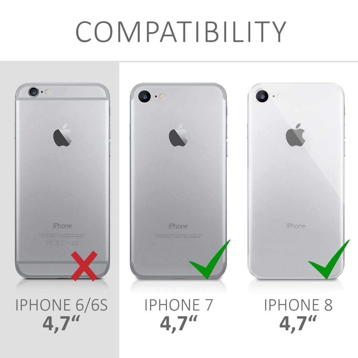 KW iPhone SE 2022 / SE 2020 / 7 / 8 Θήκη Σιλικόνης Rubber TPU - Petrol - 40225.78