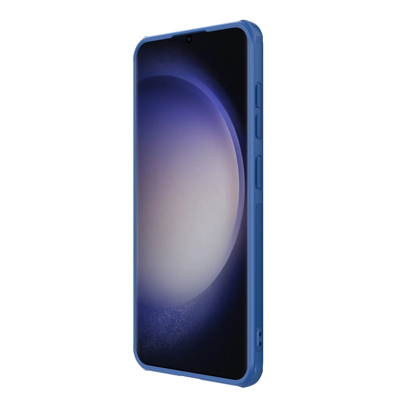 Nillkin Samsung Galaxy S24+ Super Frosted Shield Pro Σκληρή Θήκη με Πλαίσιο Σιλικόνης - Blue