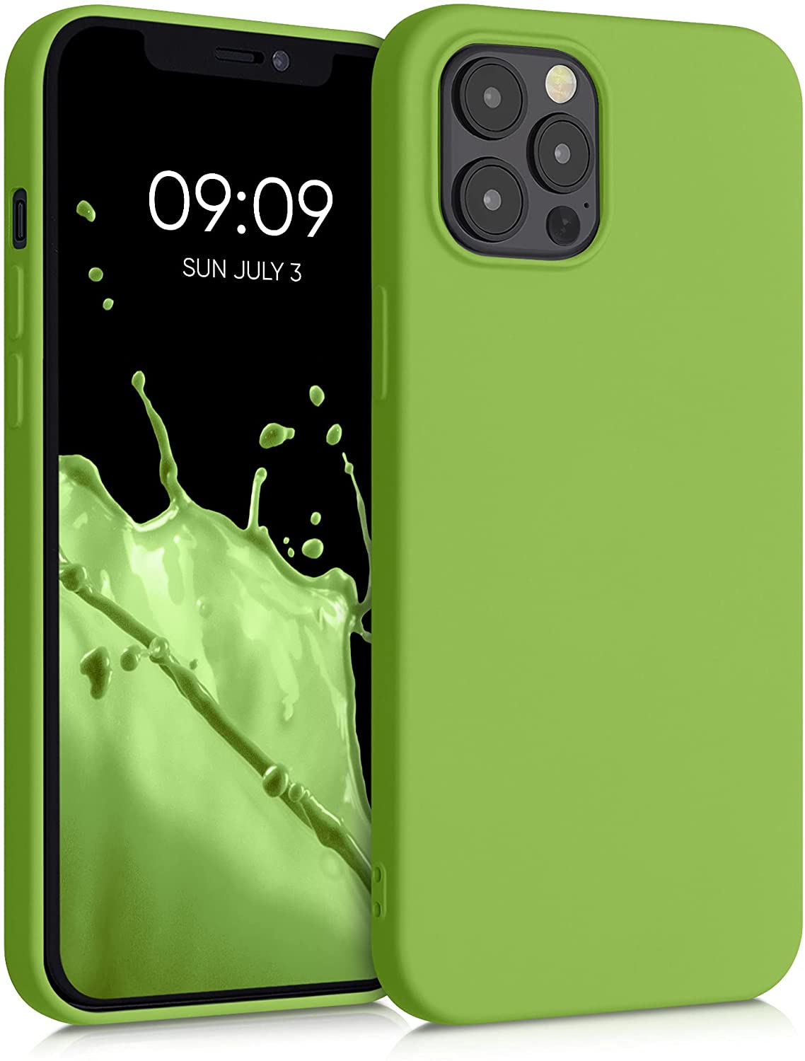 KW iPhone 12 Pro Max Θήκη Σιλικόνης Rubberized TPU - Green Pepper - 52714.220
