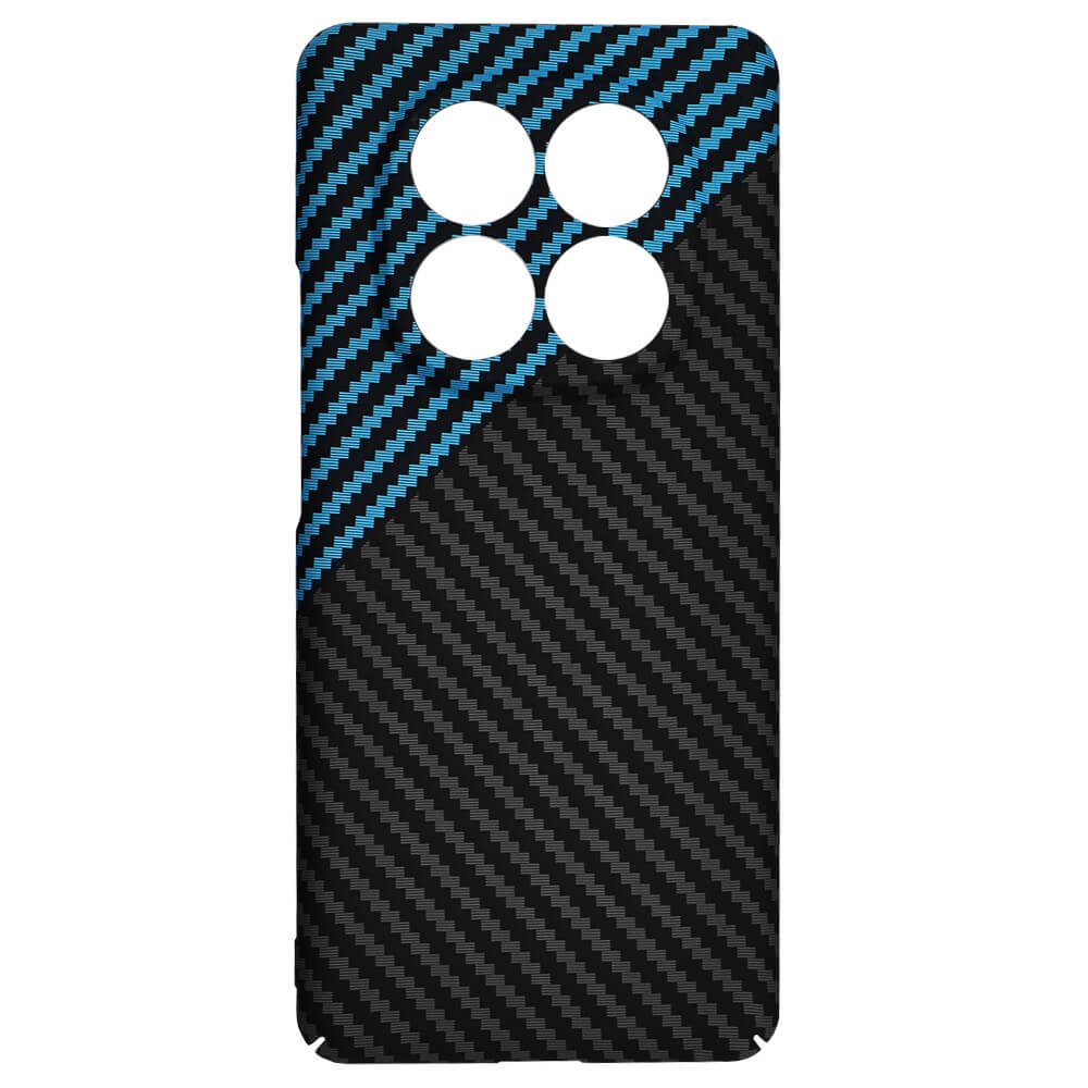 Techsuit Xiaomi Redmi Note 14 Pro+ 5G Σκληρή Θήκη Carbonite FiberShell - Blue Pulse