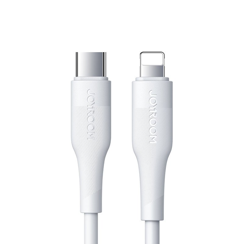 Joyroom S - 1224M3 PD 20W 2.4A - Καλώδιο Δεδομένων και Φόρτισης Type - C to Lightning 1.2M - White