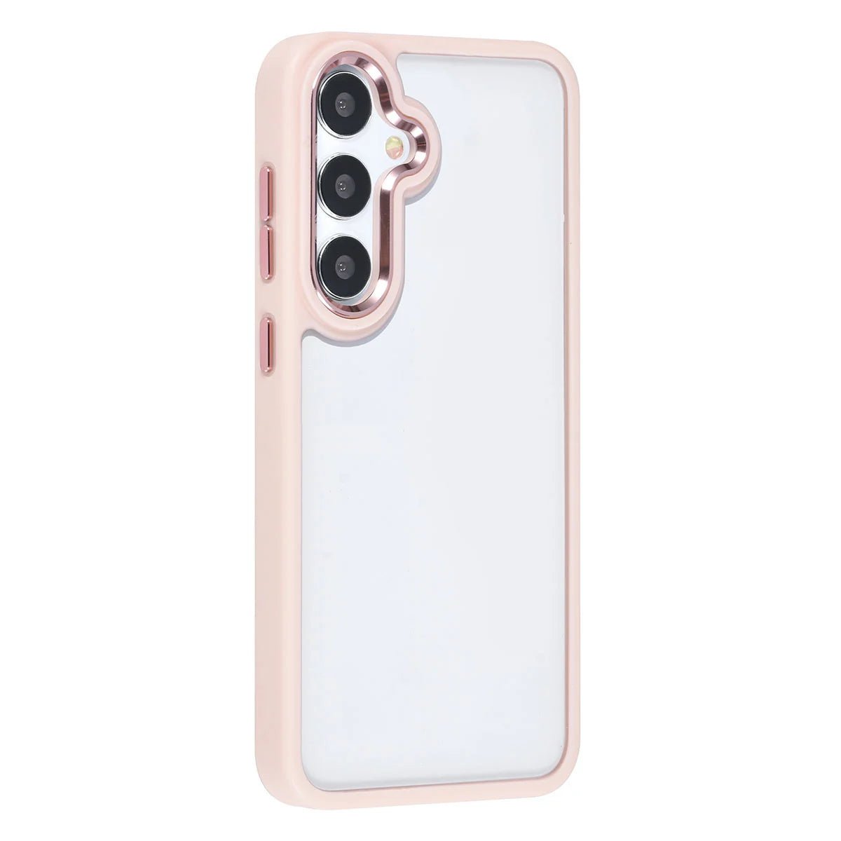 Tuniq Samsung Galaxy S24 Plus - Σκληρή Θήκη με Πλαίσιο Σιλικόνης - Pink