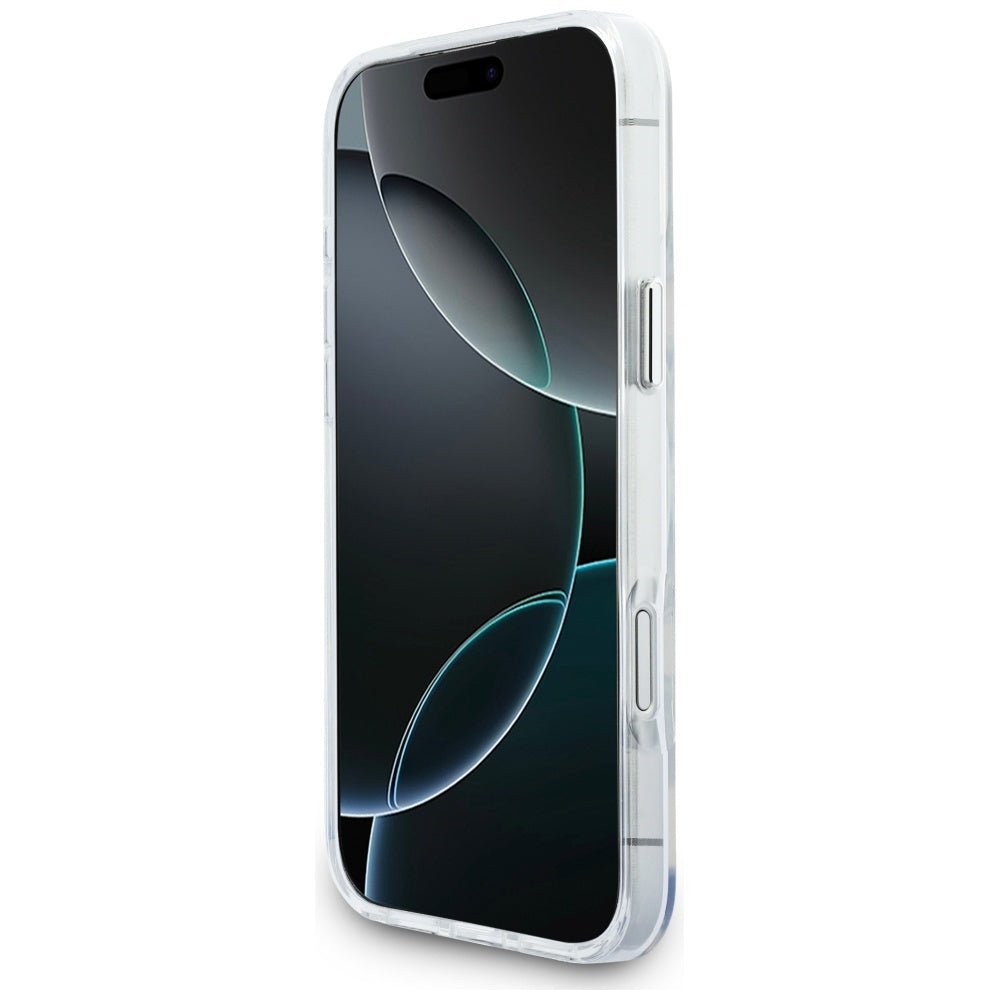Karl Lagerfeld iPhone 17 Pro Max - Σκληρή Θήκη με Πλαίσιο Σιλικόνης - IML Peekaboo MagSafe - Διάφανη