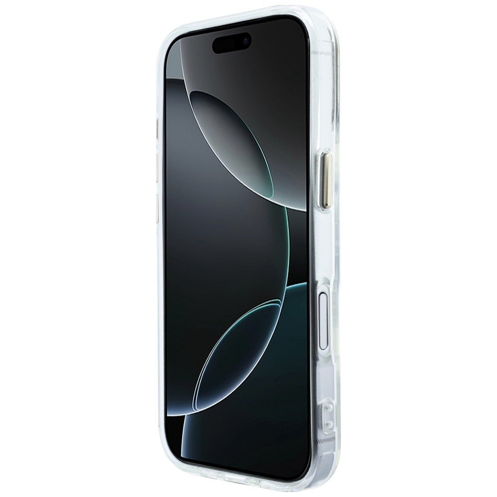 Karl Lagerfeld iPhone 17 - Σκληρή Θήκη με Πλαίσιο Σιλικόνης - IML K Head Logo MagSafe - Clear