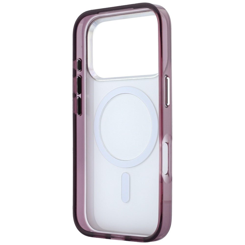 Karl Lagerfeld iPhone 18 Pro / iPhone 17 Pro - Σκληρή Θήκη MagSafe με Πλαίσιο Σιλικόνης - IML Ikonik Sketch Print - Burgundy