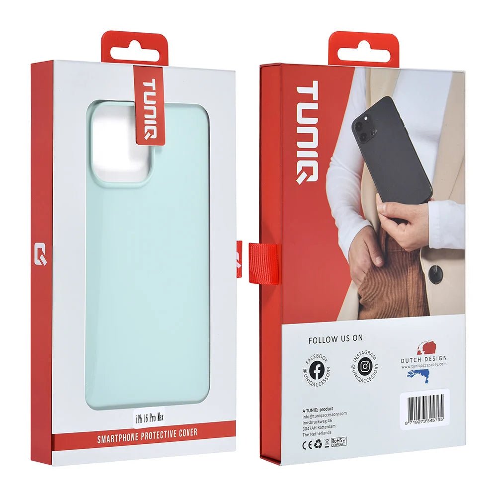 Tuniq iPhone 16 Pro Max Premium Liquid Silicone Θήκη Σιλικόνης - Light Blue