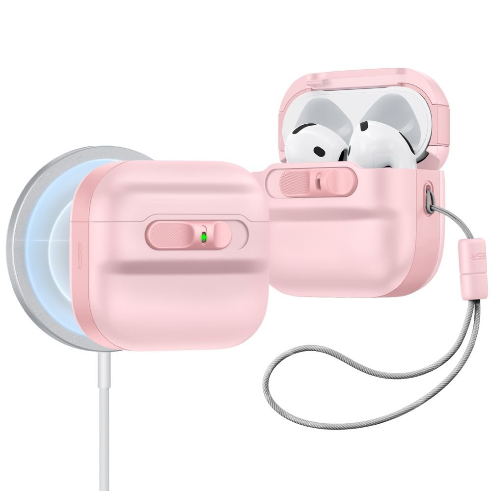 ESR AirPods 4 Θήκη από Σκληρό Πλαστικό με MagSafe - Pulse Halolock - Pink