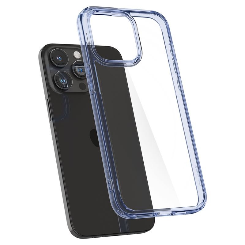 Spigen iPhone 15 Pro Max Ultra Hybrid Σκληρή Θήκη με Πλαίσιο Σιλικόνης - Sky Crystal