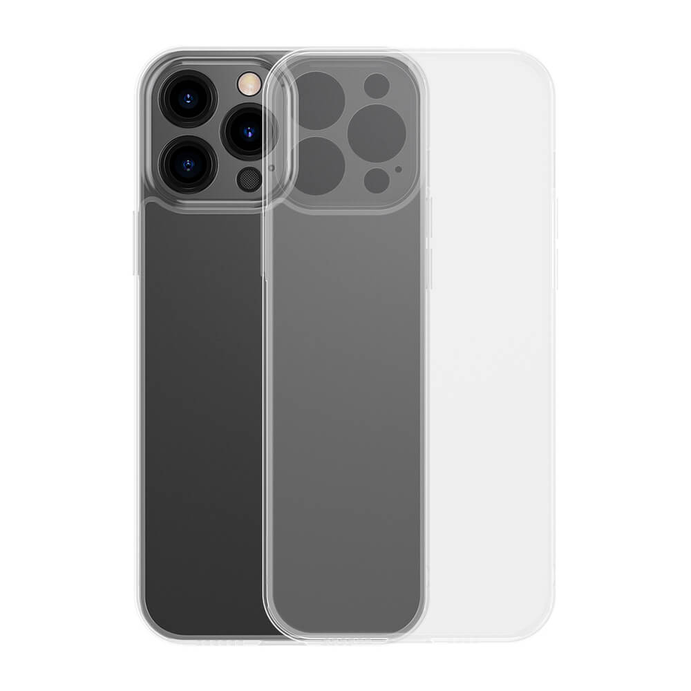 Baseus Frosted Glass Σκληρή Θήκη για iPhone 13 Pro - Clear - ARWS000102
