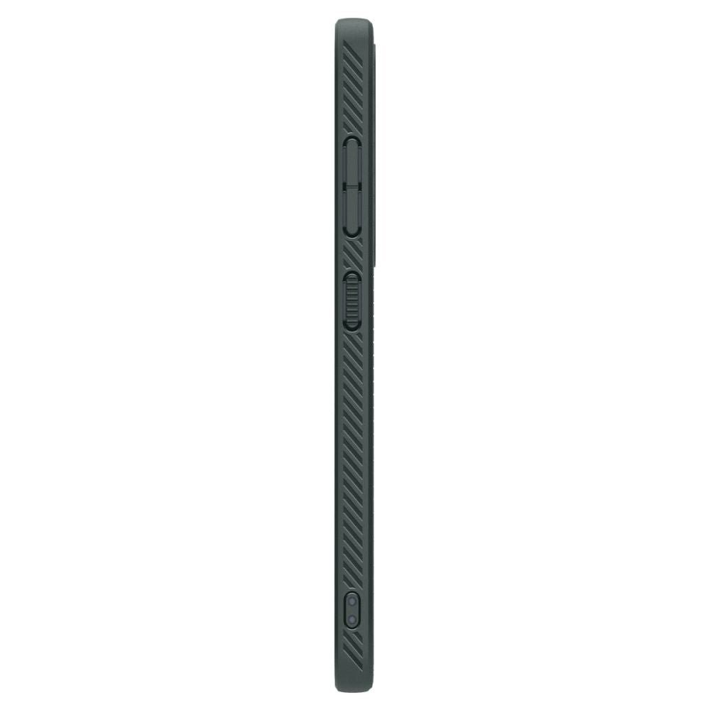 Spigen Samsung Galaxy S25 Liquid Air Θήκη Σιλικόνης - Abyss Green