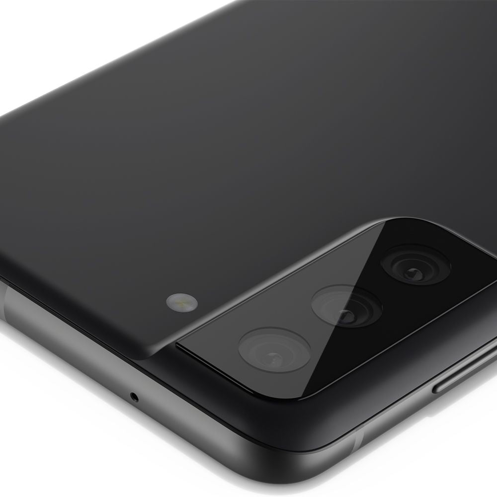 Spigen Samsung Galaxy S21 FE Aparatu Optik.TR Αντιχαρακτικό Γυαλί για την Κάμερα - 2 Τεμάχια - Black