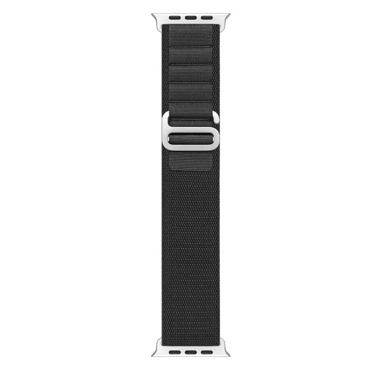 Dux Ducis Λουράκι Apple Watch 2 / 3 / 4 / 5 / 6 / 7 / 8 / 9 / SE / ULTRA 1 / ULTRA 2 - 42 / 44 / 45 / 49 mm GS Version Steel Buckle Sport Λουράκι από Νάυλον - Black