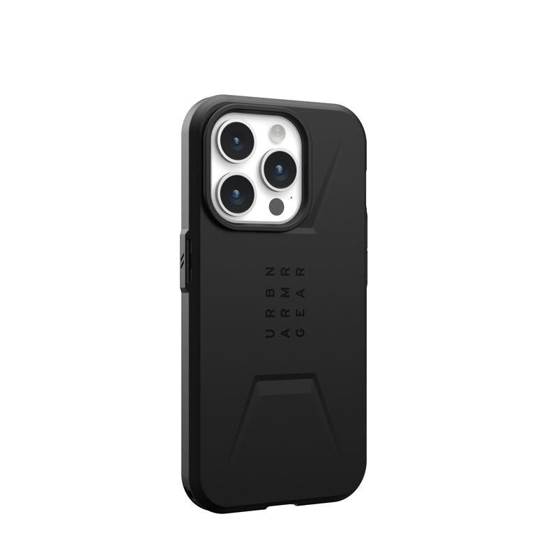 UAG iPhone 15 Pro Civilian MagSafe Σκληρή Θήκη με MagSafe - Black